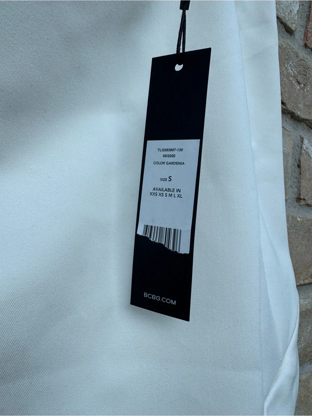 NWT BCBGMAXAZRIA Ivory Mini Skirt Size S Gardenia A-Line Flare